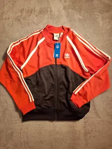 NEW MENS ADIDAS ORIGINALS SUPERSTAR BLOCKED TREFOIL TRACK JACKET Size XS #HC2076 - Picture 1 of 7