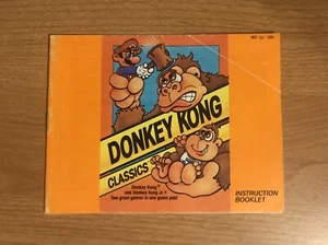 Donkey Kong Classics - Nintendo NES - Instruction Manual Booklet Only - Picture 1 of 3
