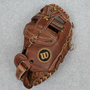 Guante de béisbol vintage Wilson A9851 Force 2 cuero derecho "Y" web cuero de vaca americano - Imagen 1 de 10
