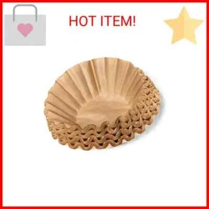 200 Coffee Filters - Natural Unbleached Biodegradable - Large Basket - 9.75" F - Picture 1 of 10