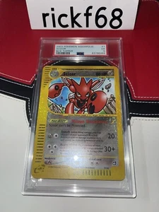 2003 POKEMON AQUAPOLIS #7 SCIZOR BOX TOPPER PSA 5 - Picture 1 of 2