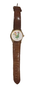 Vintage Kelloggs Cereal Canada Rooster Picture Unisex Watch Collectible Rare - Picture 1 of 3