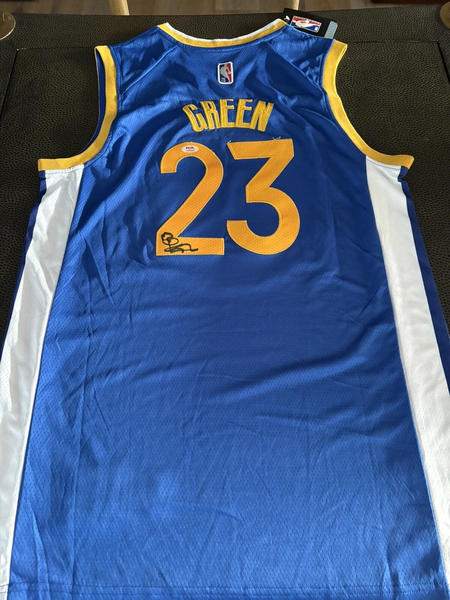 NBAユニフォーム Draymond Green (サイン入り) Draymond Green 2022 NBA Finals Golden State Warriors Game Worn