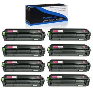 8 Magenta CLT-M504S 504S Toner für Samsung CLT-504S SL-C1860FW CLX-4195F CLP-415 - Bild 1 von 24