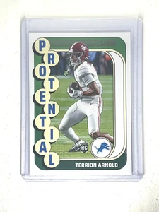 2024 Score - Protential #13 Terrion Arnold (RC) - Picture 1 of 2