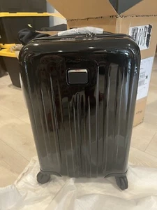 Tumi International Expandable 4 wheeled Carry-on 22" Hard side Black - Picture 1 of 6