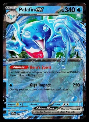 Palafin ex 126 SV: Scarlet & Violet Promo Cards Promo - Image 1 of 2