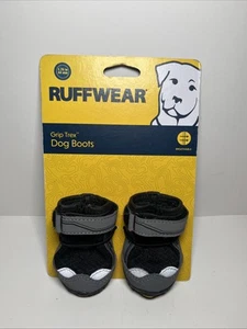 Ruffwear Grip Trex Hundestiefel 1 Paar Größe 1,75" Zoll / 44 mm Obsidianschwarz NEU - Bild 1 von 2