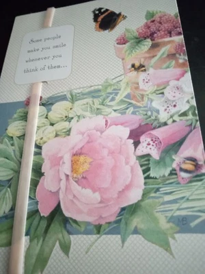 Hallmark Marjolein Bastin Friendship card "some people make you smile" NEW - Image 1 of 3