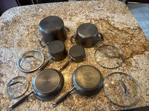 ANOLON Advanced Hard Anodized Nonstick Cookware 10 Piece Set - Bild 1 von 16