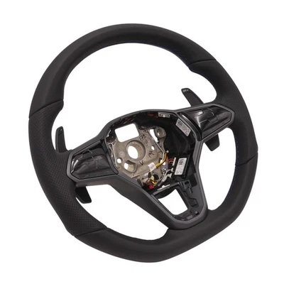 VW Sports Steering Wheel Heated Travel Assist DSG Golf 8 R T-Roc Tiguan AX1 - Image 1 of 4