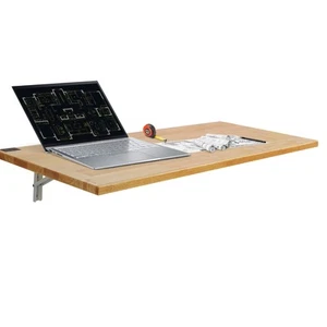 Wall Mounted Floating Folding Table Laptop Desk Home Office 47.24x19.69 in - Picture 1 of 12