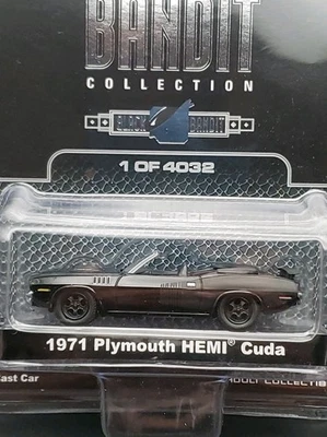 Greenlight Black Bandit 1971 Plymouth Hemi Cuda Foto 1 de 3