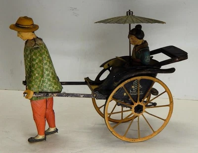 Rickshaw de cuerda Lehmann Masuyama 1930 Foto 1 de 4