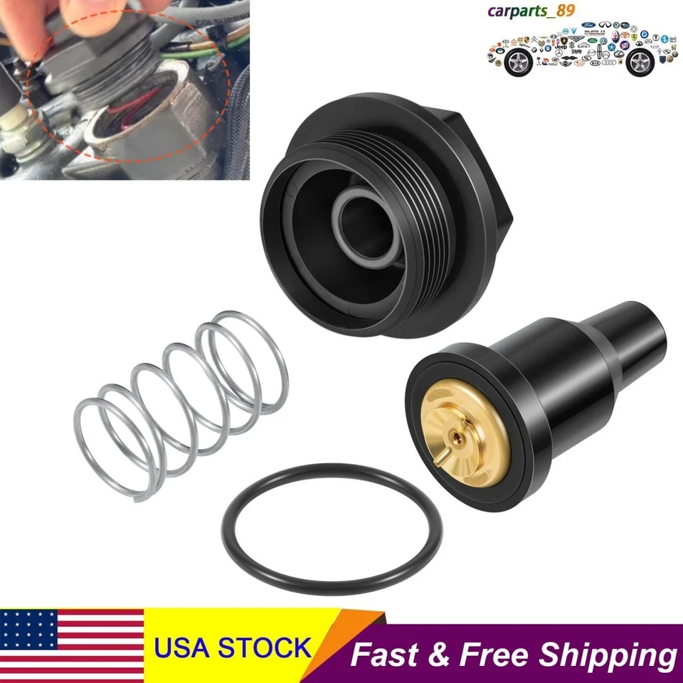 Kit Termostato Y Cubierta para Johnson Evinrude V4 & V6 90, 115, 150, 175 HP Foto 1 de 4