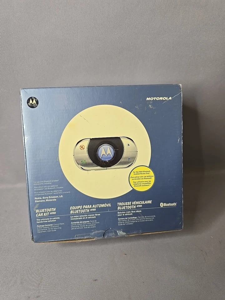 Motorola Bluetooth Hands- Cell Phone Car Kit HF850