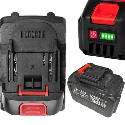 HONGU Batteria Ricambio 6000 mAh sega elettrica motosega smerigliatrice 21V POWERCECK