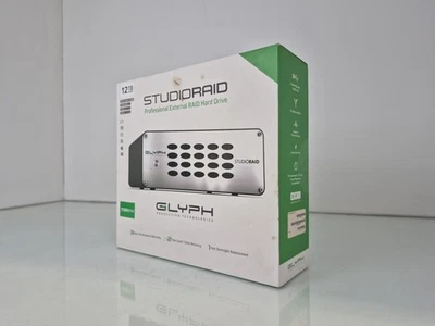 GLYPH StudioRaid 12TB External Hard Drive Professional RAID - Boxed - Image 1 of 4