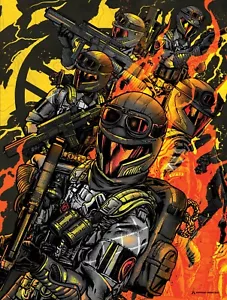 G.I. Joe Classified Cobra Python Patrol Vipers Box Art Poster Print 13x19 - Picture 1 of 1
