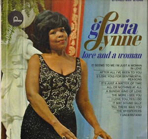 GLORIA LYNNE "LOVE AND A WOMAN" SOUL JAZZ VOCAL LP 1966 FONTANA 67546 STEREO - Picture 1 of 2