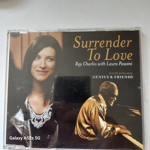 laura pausini and ray charles - surender to love rare promo cd - Picture 1 of 3