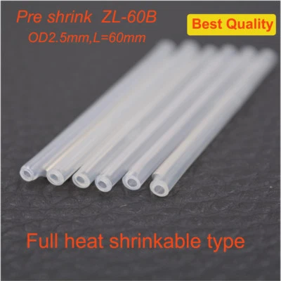 2500pcs φ2.5mm Pre-Shrunk Fiber Optic Fusion Splice Protector Sleeve 60mm - Image 1 of 4
