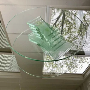 💥Vtg Partylite Stratus Pedestal 💥 Stacked Glass Candle Holder Round Base 11”💥 - Picture 1 of 8