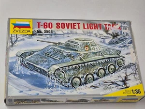 T-60 SOVIET LIGHT TANK Nº3508 . ESCALA 1:35 . ZVEZDA - Imagen 1 de 8