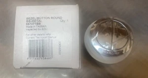 Caroma Round Flat Bezel Chrome Dual Toilet Button 687071 BB - Picture 1 of 2