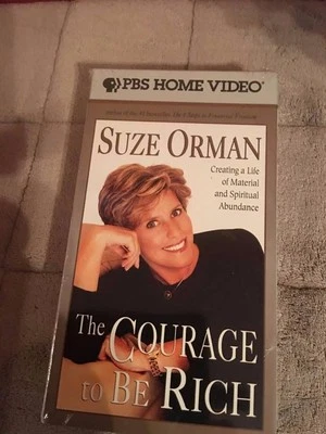 The Courage To Be Rich - Suze Orman (VHS, 1999) NEW - Image 1 of 2