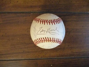 1987 Oklahoma City 89ers Team Signed(By 22)Baseball(w/TOBY  HARRAH/MIKE STANLEY) - Picture 1 of 11