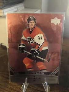 2006-07 Upper Deck Black Diamond - Joni Pitkanen #60 Ruby 004/100!!! STUNNING!!! - Picture 1 of 3