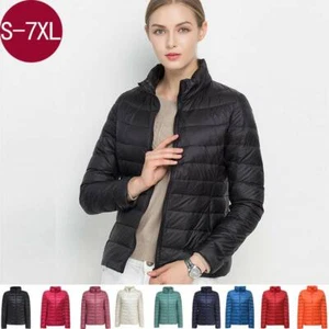 Venta de fábrica para mujer ultraligera 90% pato chaqueta tampón abrigo cálido venta caliente - Imagen 1 de 49