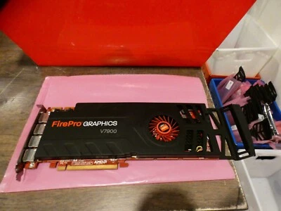 AMD ATI FirePro V7900 2GB GDDR5 Workstations PCl-E 2.0 x16 GPU Graphics Card - Image 1 of 4