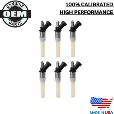 Nuevos inyectores de combustible OEM 6X DELPHI 1996-2005 GMC Savana 1500 Isuzu 4,3 L 12568332A Foto 1 de 4