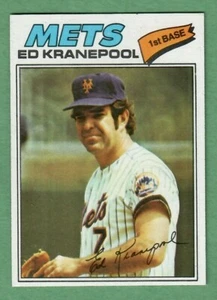 1977 Topps #201 Ed Kranepool Mets NM/MT sharp! - Picture 1 of 1