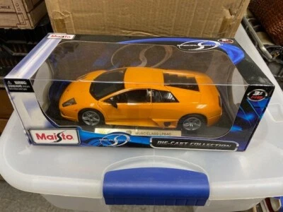 Lamborghini Murcielago LP640 Orange Car 1/18 Maisto NIB In OLD RELEASE Style Box - Image 1 of 4