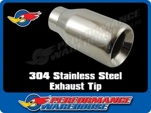 HKS Round S.S. Exhaust Tip Extension  63mm Inlet 115mm Outlet 233mm Overall - Picture 1 of 2