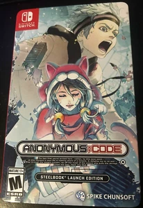 ANONYMOUS;CODE Steelbook Launch Edition Switch Science Adventure Series VN - Picture 1 of 6