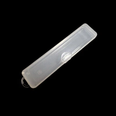 Estuche organizador de pinceles de maquillaje transparente estuche de lápices para cejas caja de vajilla portátil Foto 1 de 4