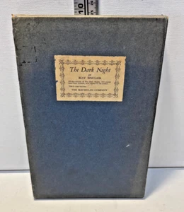 Antique 1924 SIGNED 49/350 - The Dark Night by May Sinclair - Picture 1 of 10