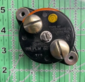Circuit Breaker Avionics PLM-60 Klixon 60A NOS 1pc - Picture 1 of 2