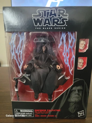 Star Wars black series Emperor Palpatine Cover