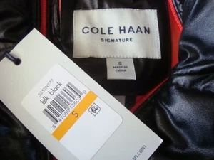 Neu mit Etikett Cole Haan Signature Symbol am Ärmel seitlich Kapuze Herren Mantel Jacke Gr. S - Bild 1 von 9