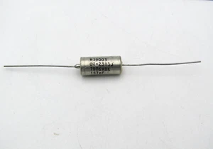 M39003/01-2313J Kemet Tantalum Capacitor 47uF 20% 35V Axial Hermetic NOS - Picture 1 of 2