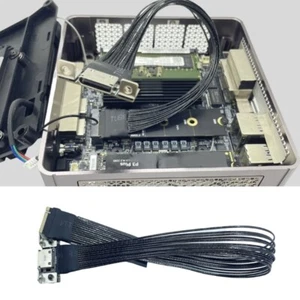 M.2 to Oculink SFF8611 Conversion Cable Efficient Data Transfer Silver Plating - Picture 1 of 13