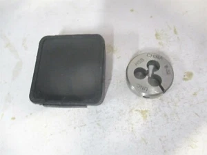 (314-1022) #6-32 UNC 13/16" High Speed Steel RH Round Adjustable Die  - Picture 1 of 3