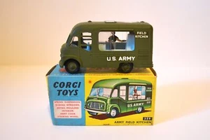 Rare Vintage Corgi ARMY FIELD KITCHEN No. 359 Toy Mint In Box - Picture 1 of 9