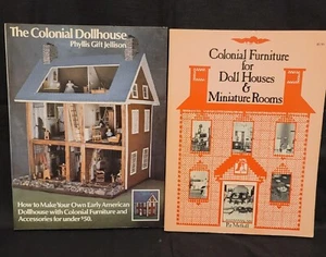 The Colonial Dollhouse Early American Furniture & Accessories Miniature Book Lot - Picture 1 of 20