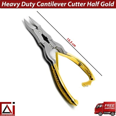 BEADEN® INSTRUMENTS Freischwinger Zehennagelknipser Trimmt dick strapazierfähig Fußpflege Podologie Werkzeuge CE